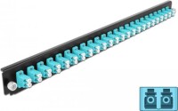 DELOCK 19" LWL Spleißbox Frontblende 24 Port...