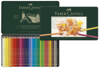 FABER-CASTELL Farbstift Polychromos 36er Metalletui