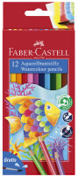 FABER-CASTELL Buntstift Kinder Aquarell 12erKartonetui