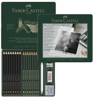 FABER-CASTELL Set Pitt Graphite Matt & Castell 9000