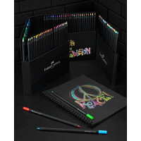 FABER-CASTELL Buntstifte Black Edition 100er