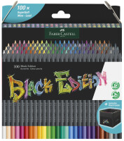 FABER-CASTELL Buntstifte Black Edition 100er