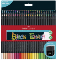 FABER-CASTELL Buntstifte Black Edition 50er Kartonetui