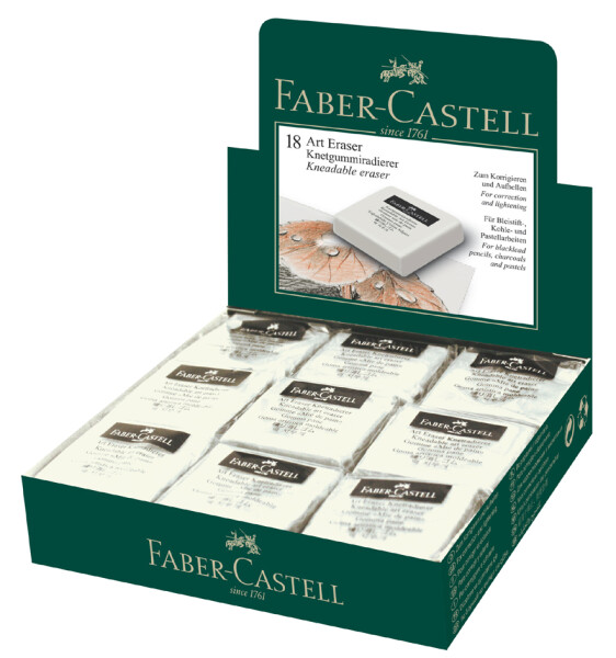 FABER-CASTELL Knetgummi Art Eraser weiß