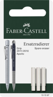 FABER-CASTELL Ersatzradierer DBS Grip 2011 BK 3x