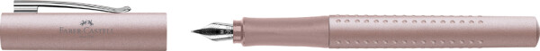 FABER-CASTELL Füller Grip 2011 M pale rose