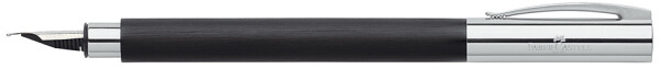 FABER-CASTELL Füller Ambition Edelharz schwarz B