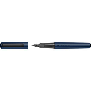 FABER-CASTELL Füller Hexo blau M