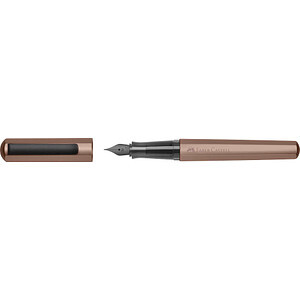 FABER-CASTELL Füller Hexo bronze M