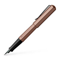 FABER-CASTELL Füller Hexo bronze M