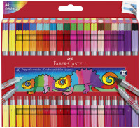 FABER-CASTELL Doppelfasermaler 40er Etui