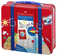 FABER-CASTELL Filzstift Connector Reisekoffer