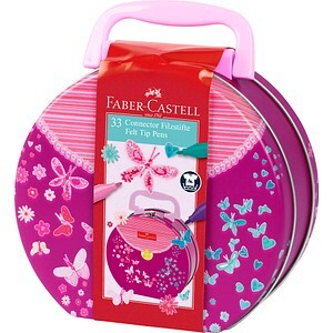FABER-CASTELL Filzstift Connector Handtasche