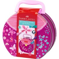 FABER-CASTELL Filzstift Connector Handtasche
