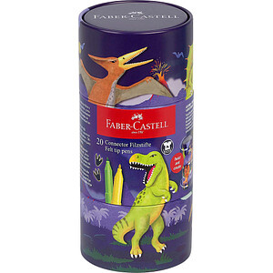 FABER-CASTELL Filzstift Connector Dino