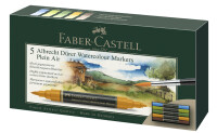 FABER-CASTELL Aquarellmarker A. Dürer 5er Etui PleinAi