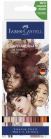 FABER-CASTELL Gofa Aqua Dual Marker Portrait 6x