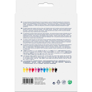 FABER-CASTELL Gofa Aqua Dual Marker 12er Etui