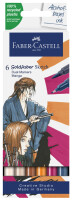 FABER-CASTELL Sketch Marker Gofa 6er Etui Manga