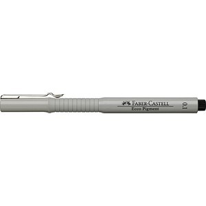 FABER-CASTELL Tintenschreiber Ecco Pigment 0,1 mm sw