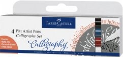 FABER-CASTELL Tuschestift Pitt Artist Pen C 4x stand.