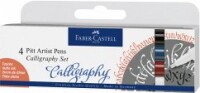 FABER-CASTELL Tuschestift Pitt Artist Pen C 4x stand.