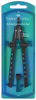 FABER-CASTELL Zirkel Schnellverstell. Factory blau