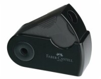 FABER-CASTELL Spitzer Klappspitzdose Sleeve Mini sw