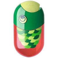 FABER-CASTELL Doppelspitzdose Fisch inkl. Radierer