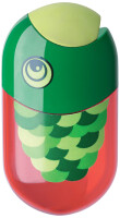 FABER-CASTELL Doppelspitzdose Fisch inkl. Radierer