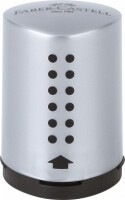 FABER-CASTELL Einfachspitzdose Grip 2001 Mini silber