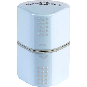 FABER-CASTELL Dreifachspitzdose Grip sky blue