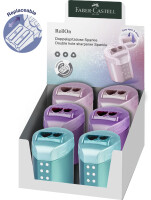 FABER-CASTELL Doppelspitzdose RollOn Sparkle