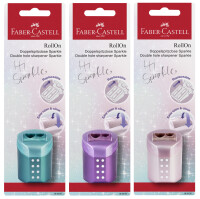 FABER-CASTELL Doppelspitzdose RollOn Sparkle BK