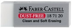 FABER-CASTELL Radierer Dust-free weiß