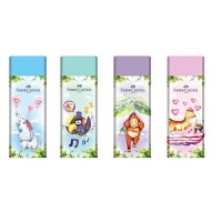 FABER-CASTELL Radierer PVC-frei Happy Jungle 2x BK