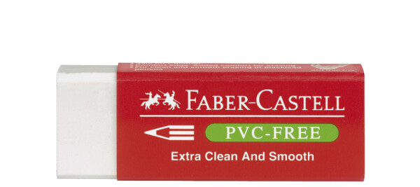 FABER-CASTELL Radierer PVC-free weiß