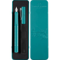 FABER-CASTELL Füller Sparkle M Set ocean