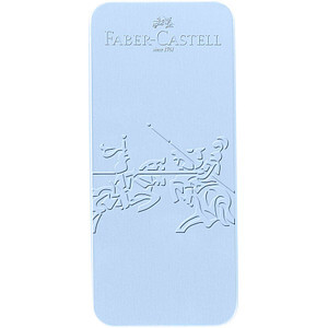 FABER-CASTELL Füller M/KS Set Grip 2010 sky blue
