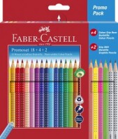 FABER-CASTELL Promotionset Colour Grip 18+4+2