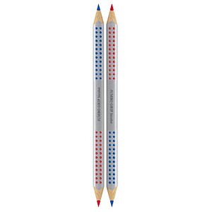 FABER-CASTELL Jumbo Grip bicolor Silbentrennstift 2xBK