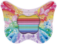 FABER-CASTELL Geschenkset Sparkle Buntst. Schmetterl.