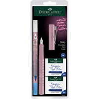 FABER-CASTELL Füller Grip 2010 M Tinte+Tilö...