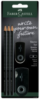 FABER-CASTELL Sleeve Set groß schwarz
