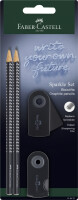 FABER-CASTELL Schreibset Sparkle black BK