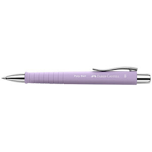 FABER-CASTELL Kugelschreiber Poly Ball XB sweet lilac