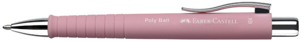 FABER-CASTELL Kugelschreiber Poly Ball XB rosé