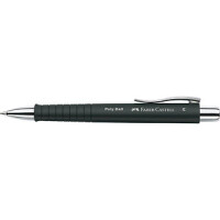 FABER-CASTELL Kugelschreiber Poly Ball M schwarz