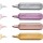 FABER-CASTELL Textmarker TL 46 Metallic 4er Kartonetui