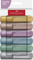 FABER-CASTELL Textmarker TL 46 Metallic 6er Kartonetui